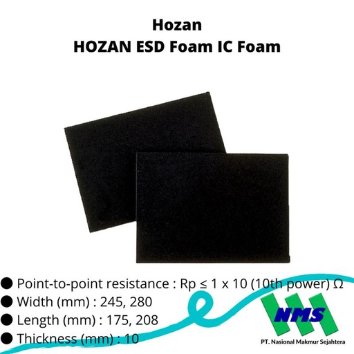 [EZM.1043043] TRUSCO 117-3634 HOZAN ESD Foam IC Foam