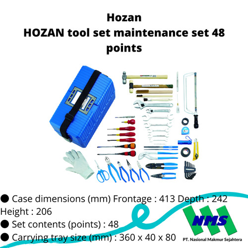 [EZM.1043049] TRUSCO 117-1470 HOZAN tool set maintenance set 48 points S-51