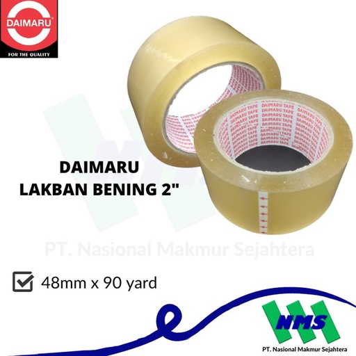 [EZM.1043262] Lakban Bening Daimaru 2"