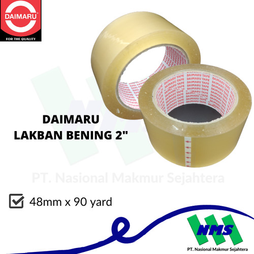 [EZM.1043262] Lakban Bening Daimaru 2"