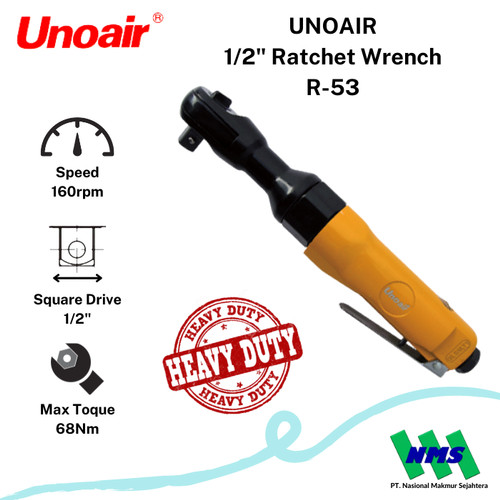 [EZM.1044007] Kunci Ratchet Ratchet Wrench UNOAIR R-53
