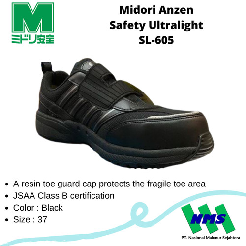 [EZM.1044271] Midori Anzen Safety Ultralight SL-605 Sepatu Proyek