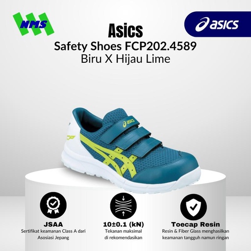 [EZM.1044272] Trusco 103-3419 ASICS Protective Sneaker FCP202.4589 Sepatu Safety