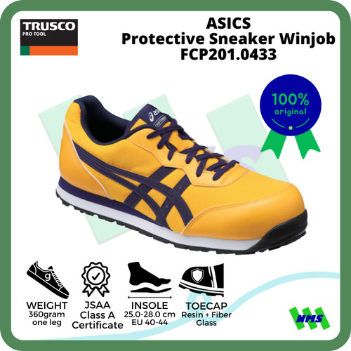 [EZM.1044273] Trusco 835-4426 ASICS Protective Sneaker FCP201.0433 Sepatu safety