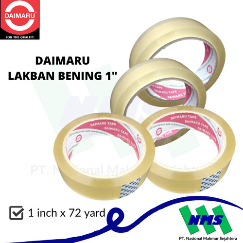 [EZM.1044279] Lakban Bening Daimaru 1"