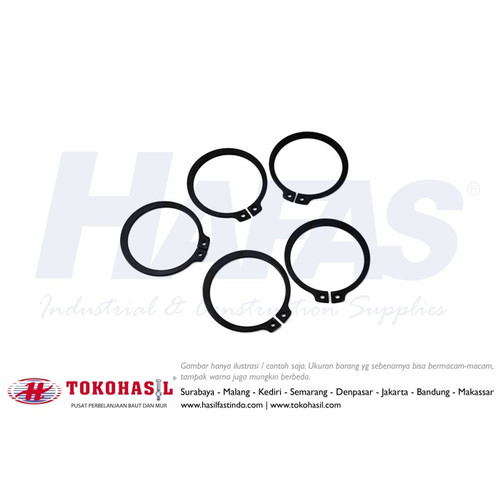 [EZR.2300856] Snap Ring [ S ] M30 - hitam