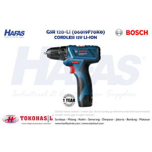 [EZR.2301125] BOSCH - Cordless 12V LI-ION GSR 120-Li (06019F70K0)