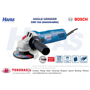 [EZR.2301127] BOSCH - Small Angle Grinder GWS 750 (06013940K0)