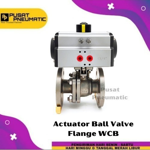 [EZM.9500008] Actuator Ball Valve WCB Flange ANSI 300 Single Acting 4 Inch