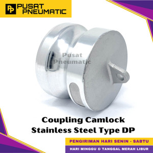 [EZM.9500600] 1 1/4" Quick Joint Coupling Camlock Stainless Steel Type DP 125 Size 1 1/4 Inch