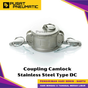 [EZM.9500603] 1 1/4" Quick Joint Coupling Camlock Stainless Steel Type DC 125 Size 1 1/4 Inch