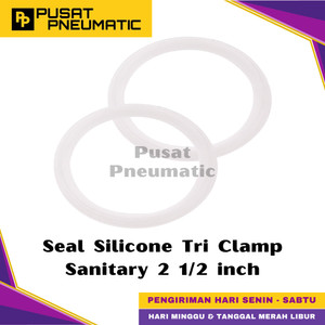 [EZM.9501428] 2 1/2" Gasket Seal Silicone Tri Clamp Ferrule Sanitary 2 1/2 inch