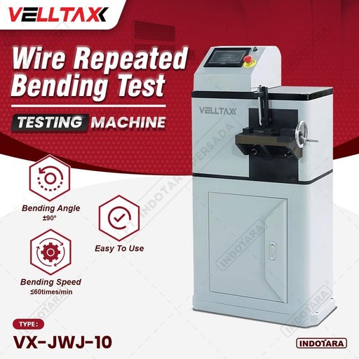[EZM.1010004] Alat uji kekuatan Velltax / Velltax Wire Repeated Bending Test VX-JWJ-10