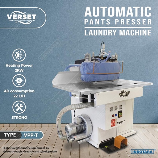 [EZM.1010010] Verset Automatic Pants Presser 380 Volt VPP-T