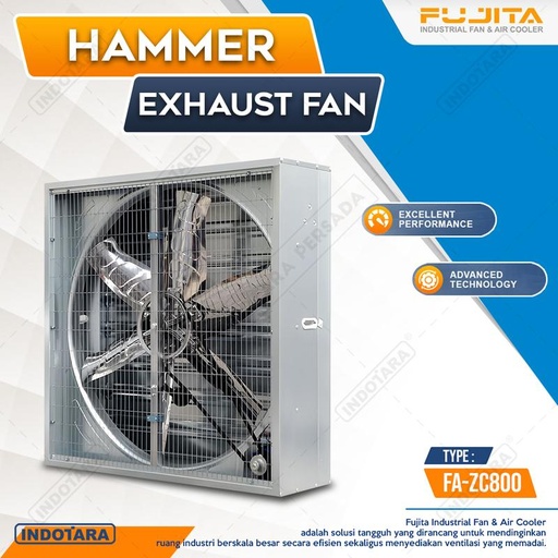 [EZM.1010015] Kipas Heavy Hammer Exhaust Fan Fujita Untuk Kandang & Gudang