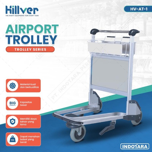 [EZM.1010037] Airport Trolley Series / Hillver Supermarket Equipments - HV-AT-1 HB 980x675x1050 mm