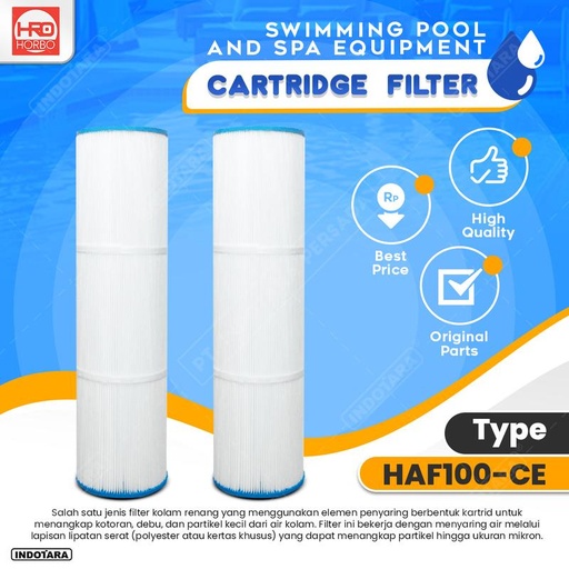 [EZM.1010049] Cartridge Filters / HORBO Suku Cadang Kartrid Filter Kolam Renang untuk Penyaringan Air Keran Kolam Renang Kolam SPA