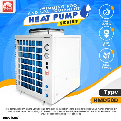 [EZM.1010053] Heat Pump Water Heater Pemanas Air Kolam Renang Horbo