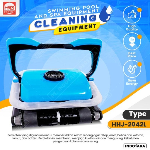 [EZM.1010055] Robot Pembersih Kolam Renang Otomatis Horbo HHJ-2042L
