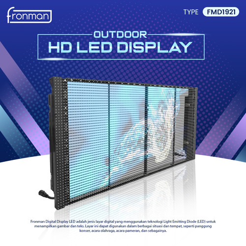 [EZM.1010059] Fronman High Brightness Outdoor Transparent LED Display FMD 1921