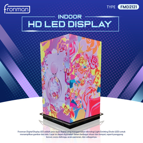 [EZM.1010060] Fronman Wallpaper Front Service LED Indoor Display - With Final Screen 2 Set FR1920