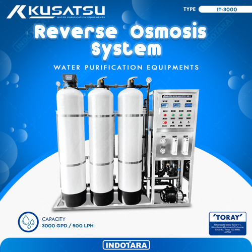[EZM.1010082] Industrial Reverse Osmosis System Kusatsu IT-3000