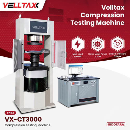 [EZM.1010086] Compression Testing Machine / Mesin Uji Material Velltax VX-CT3000