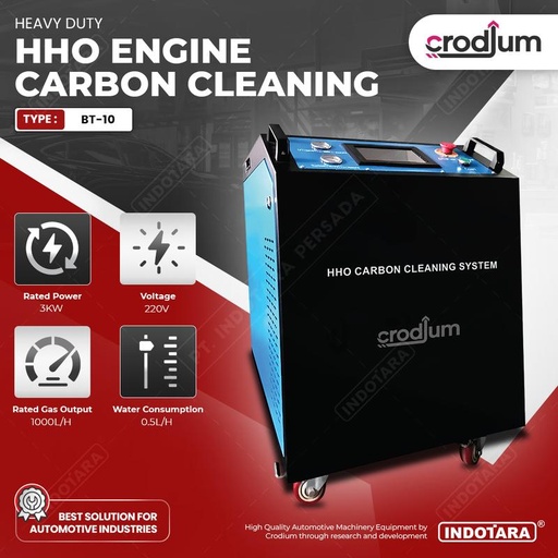 [EZM.1010090] Engine Carbon Cleaning Machine / Crodium Heavy Duty HHO Engine Carbon Cleaning Machine