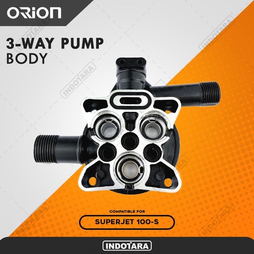[EZM.1010105] 3 Way Pump Body For Orion Superjet100-S
