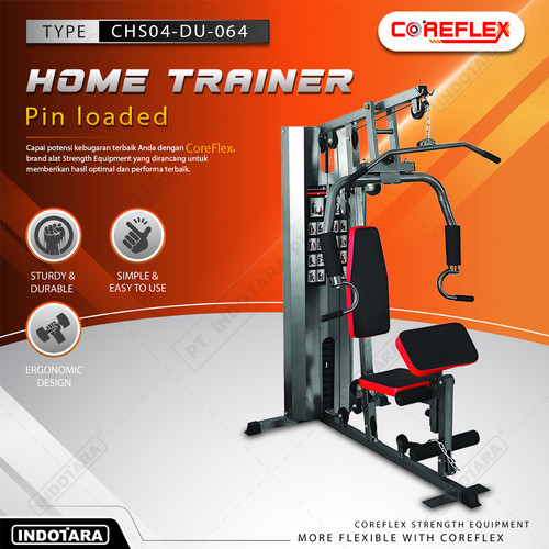 [EZM.1010124] Alat Gym Multifungsi Coreflex - Single Station Home Trainer CHS04-DU-064