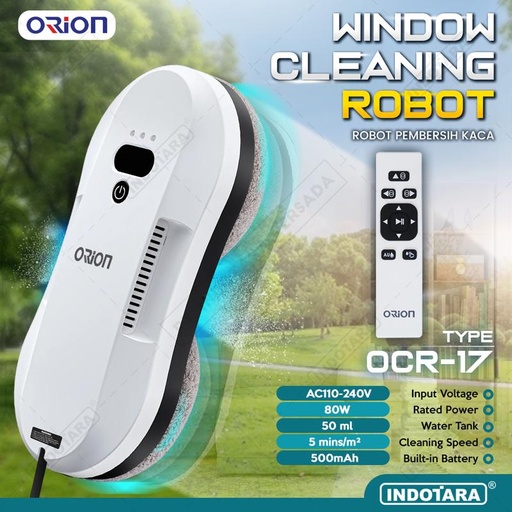 [EZM.1010142] Robot Window Cleaner - Robot Pembersih Kaca Jendela Orion OCR-17