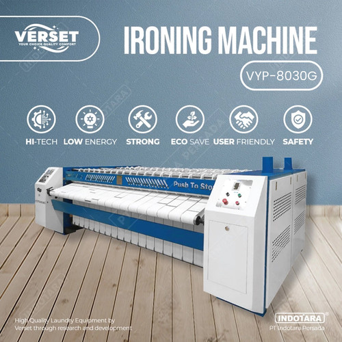 [EZM.1010168] Mesin Setrika Laundry Industri Verset VYP-8030G