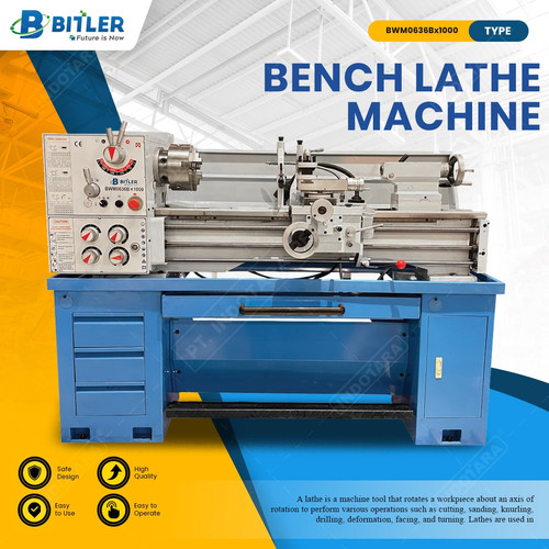 [EZM.1010184] Mesin Bubut Lathe Bitler BWM0636Bx1000 - 3 Phase
