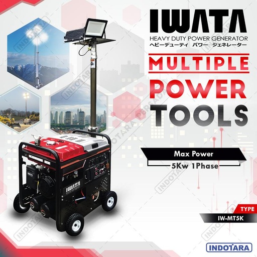 [EZM.1010205] Iwata Generator Multiple Power Tools IW-MT5K