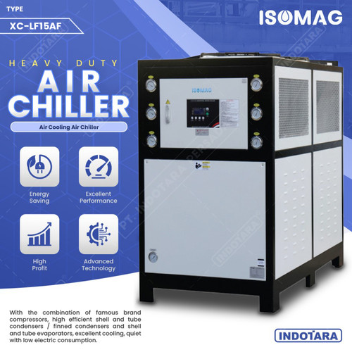 [EZM.1010208] Mesin Pendingin Udara Industri / Isomag Air Chiller XC-LF15AF