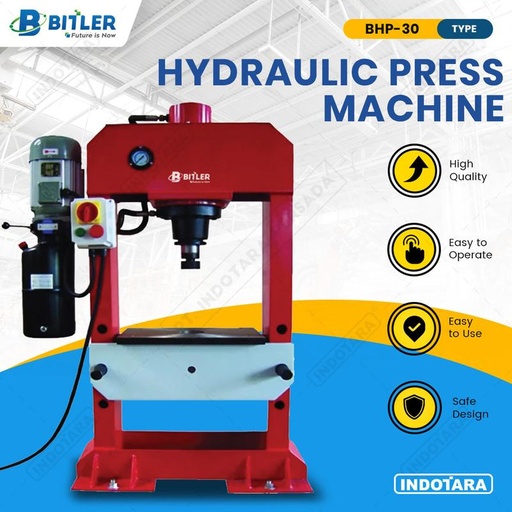 [EZM.1010220] Hydraulic Press Brake & Bench Press Machine - Bitler BHP-30