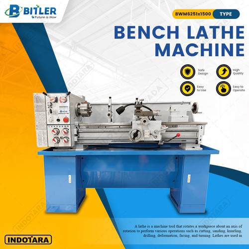 [EZM.1010230] Mesin Bubut Lathe Bitler BWMQ6230x1000