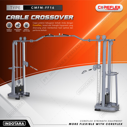 [EZM.1010312] Coreflex Cable Crossover CMFM-FF16 Home Gym Functional Trainer Pulley