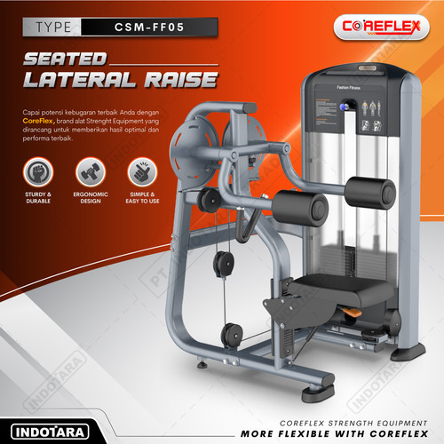 [EZM.1010319] Alat Fitness Gym Seated Lateral Raise CSM-FF05 Coreflex
