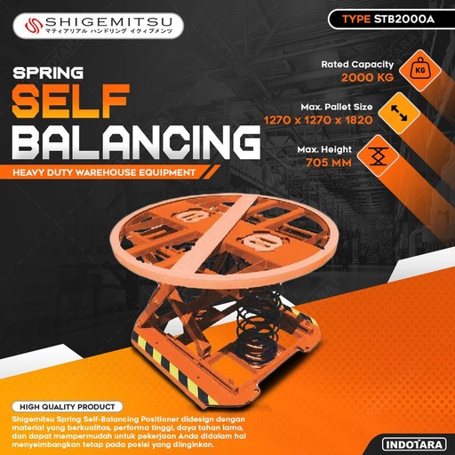 [EZM.1010336] Spring Self Balancing Positioner Shigemitsu - STB2000A
