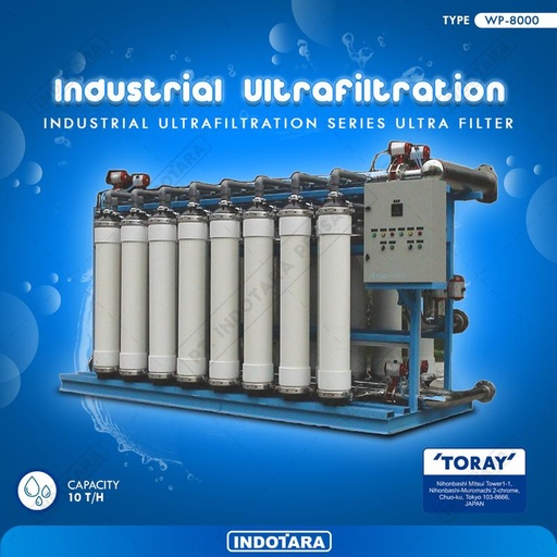 [EZM.1010341] Kusatsu Ultrafiltration Water Kapasitas Industri 10 Ton UF-10000 - With Auto Control