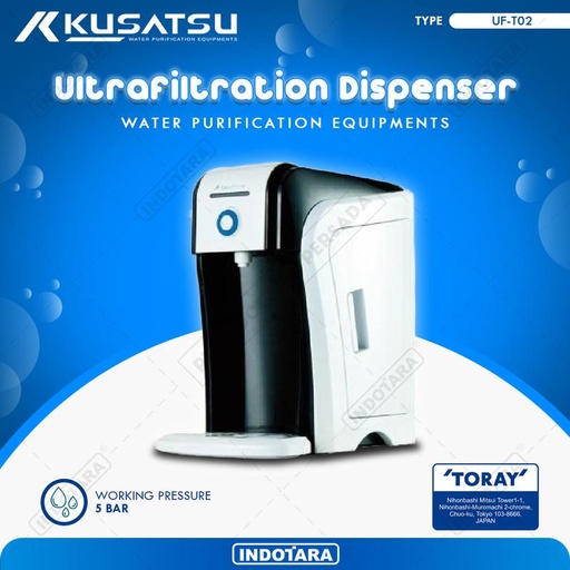 [EZM.1010343] Kusatsu Ultrafiltration Water Dispenser 2 Bar UF-T02