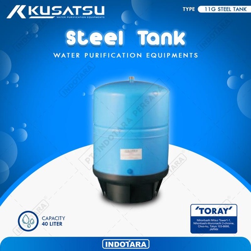 [EZM.1010344] Pressure Tank RO 11G / 40 Liter Reverse Osmosis Pressure Tank