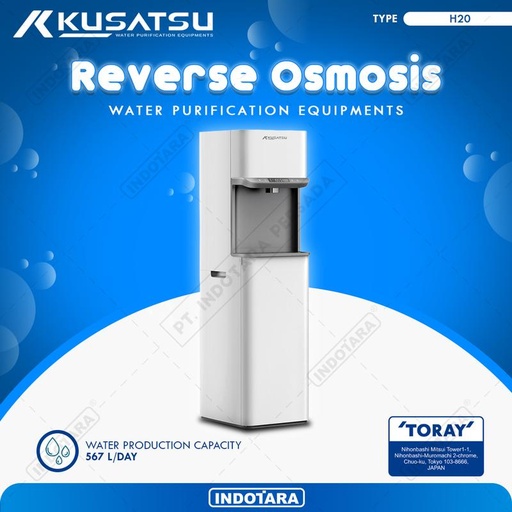 [EZM.1010350] Water Filter Dispenser Reverse Osmosis Kusatsu System H20