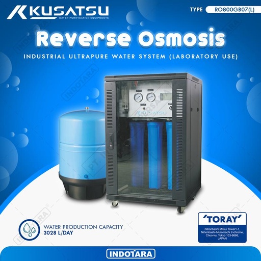 [EZM.1010351] Industrial Ultrapure Water System Kusatsu RO800GB07(L)