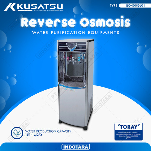 [EZM.1010353] Water Filter Dispenser Kusatsu RO400GL01 - With Purifier