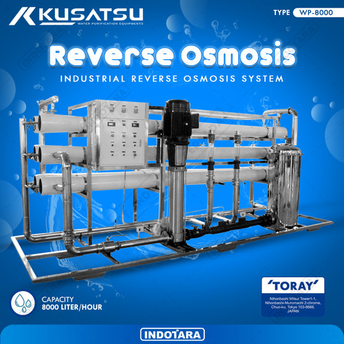 [EZM.1010359] Industrial Reverse Osmosis System Kusatsu WP-8000