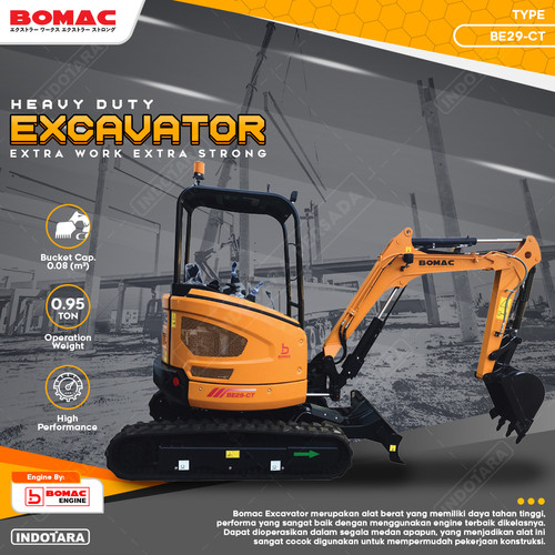 [EZM.1010362] Bomac Excavator 42.9 Ton - BE29 CT