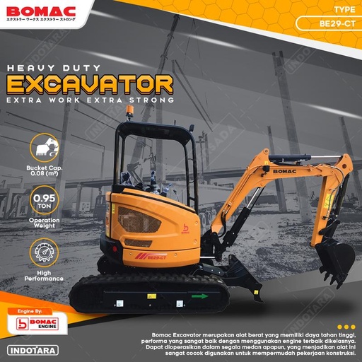 [EZM.1010362] Bomac Excavator 42.9 Ton - BE29 CT