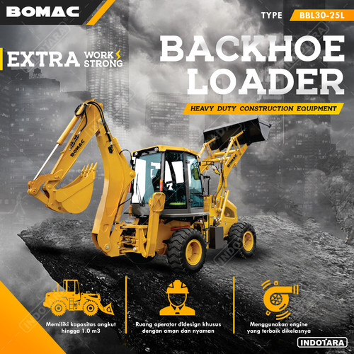 [EZM.1010380] Bomac Backhoe Loader BBL30-25L